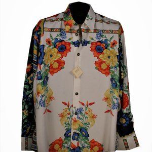 Men's shirt 100% Rayon Made In Italy